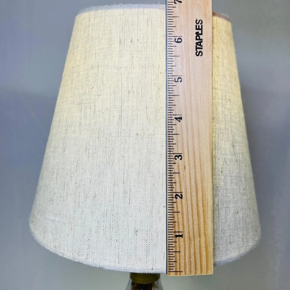 Weller Antique 107 Bourbon Bottle Lamp Upcycled Whiskey Decor with Linen Shade‎